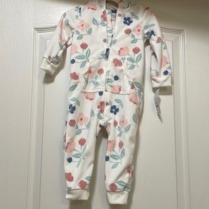 Baby 12 months once piece fleece